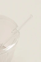 BOROSILICATE GLASS SUGAR BOWL