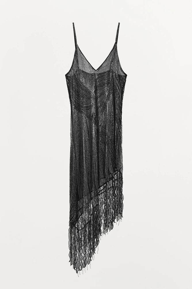 ROBE FANTAISIE FRANGES