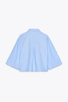 CHEMISE OXFORD COURTE