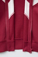SWEAT ZIPPÉ SPORTY