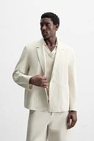 RELAXED FIT SUIT BLAZER