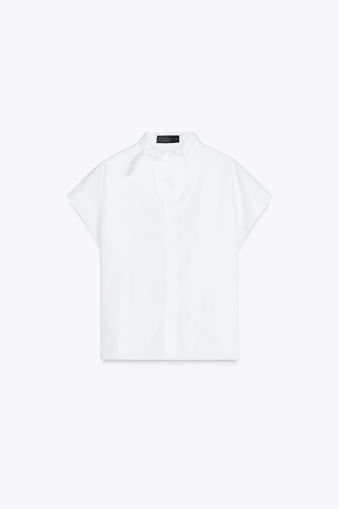 POPLIN SHIRT ZW COLLECTION