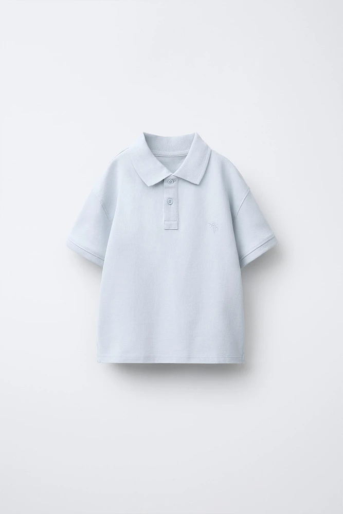 BASIC PLAIN POLO SHIRT
