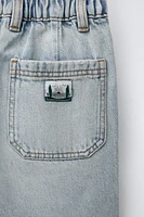 BERMUDA EN DENIM SLOUCHY
