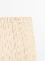 Flowing pleated trousers - Limited Edition