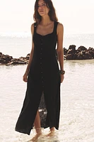 ROBE MIDI EN LIN
