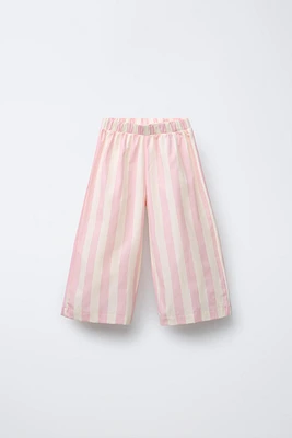 CASA LAWA © X ZARA KIDS STRIPED COMBINATION PANTS