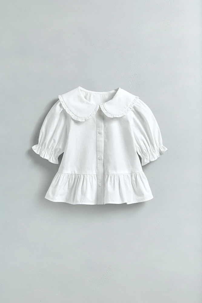 CHEMISE COL CLAUDINE