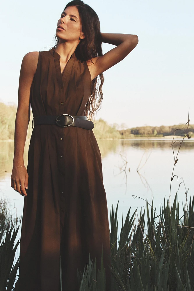 ROBE MIDI CEINTURE