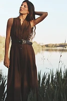 ROBE MIDI CEINTURE