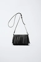 FRINGED CROSSBODY BAG