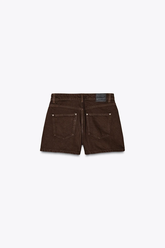 Z1975 MID-RISE MOM FIT SHORTS