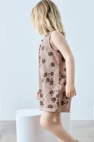 FLORAL SHORT JUMPSUIT