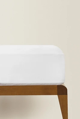 DRAP-HOUSSE PERCALE DE COTON | 40 CM HAUT (500 FILS)