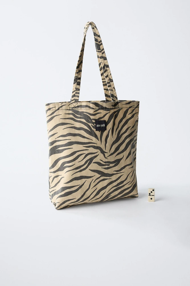 SAC SHOPPER ANIMAL PRINT