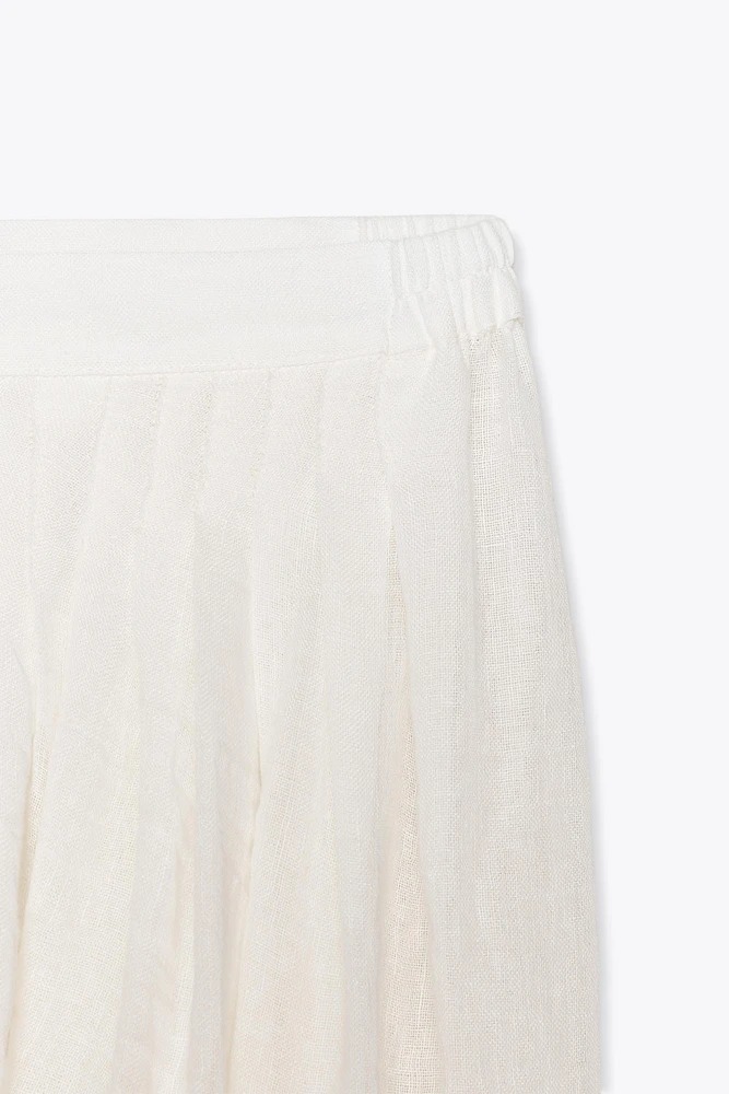 ZW COLLECTION LINEN BALLOON PANTS