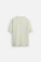 WASHED TEXT T-SHIRT