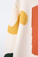 PULL EN MAILLE COLOR BLOCK