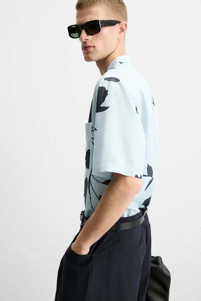 CHEMISE À IMPRIMÉ FLORAL