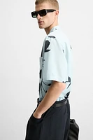 CHEMISE À IMPRIMÉ FLORAL