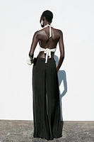 FLOWY WIDE LEG PANTS