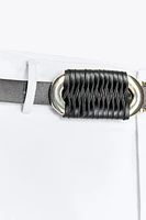 JUPE MIDI DROITE CEINTURE