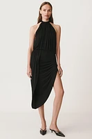 ASYMMETRIC HALTER DRESS 50TH ANNIVERSARY
