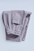 TIMELESZ - PANTALON BAGGY AVEC LIN
