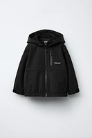 LINED HOODED JACKET