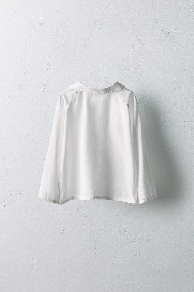 2-5 ANS/ CHEMISE COL POINTU LIMITED EDITION