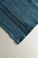 LOT SERVIETTES DE TABLE LIN ÉPAIS COLORÉ (LOT DE 2)