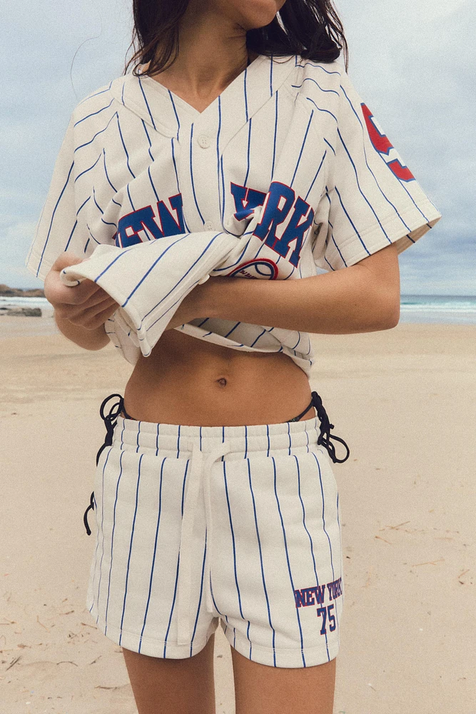 NEW YORK STRIPED SHORTS