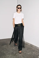 ENZYME FINISH COTTON T-SHIRT