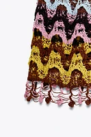 KNIT MINI DRESS