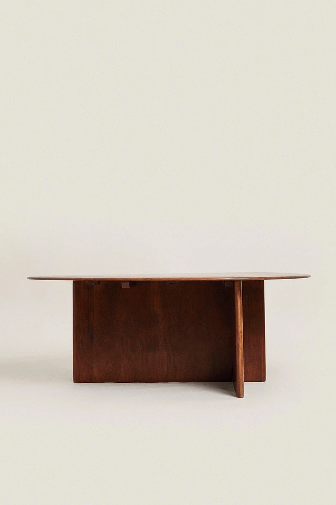 IRREGULAR ACACIA CENTER TABLE