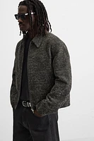 TEXTURED JACQUARD JACKET