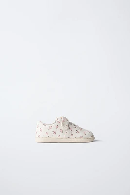 BAREFOOT FLORAL SNEAKERS
