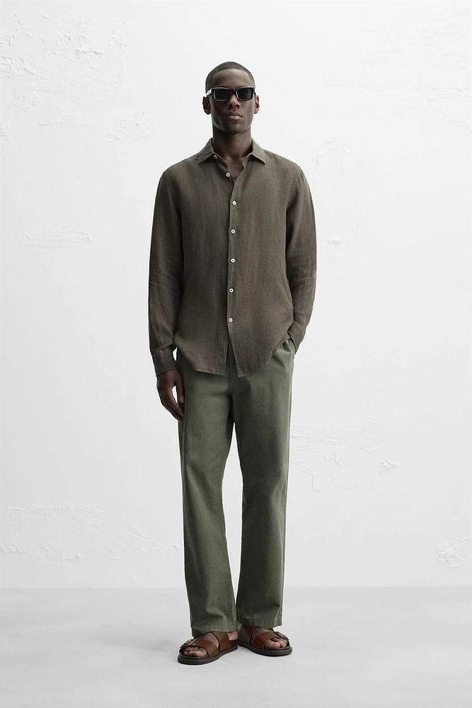 100% LINEN SHIRT