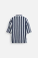 VISCOSE STRIPED SHIRT