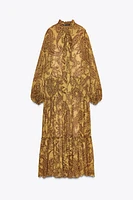 ZW COLLECTION LONG PRINT DRESS