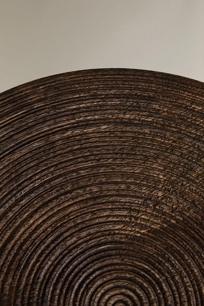 GRANDE BOÎTE RONDE BOIS