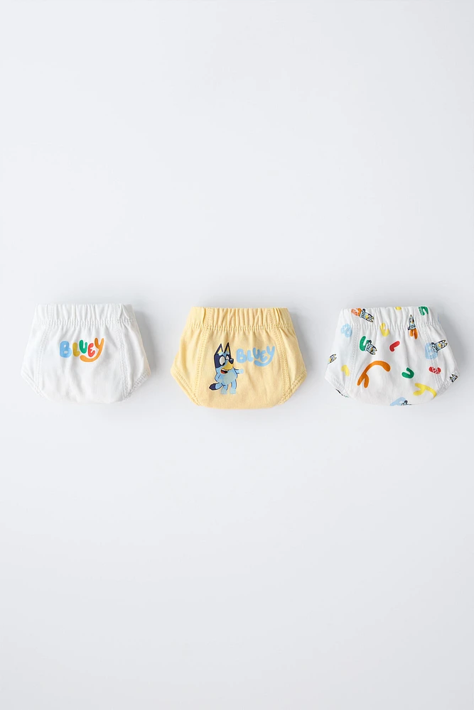 2-6 YEARS/ THREE-PACK OF BLUEY © LUDO STUDIO BRIEFS