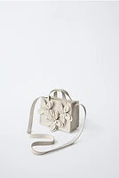 SAC BANDOULIÈRE FLEURS 3D