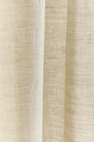 MEDIUM OPACITY FADED LINEN CURTAIN