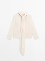 Flowing shirt with low-cut back - Studio