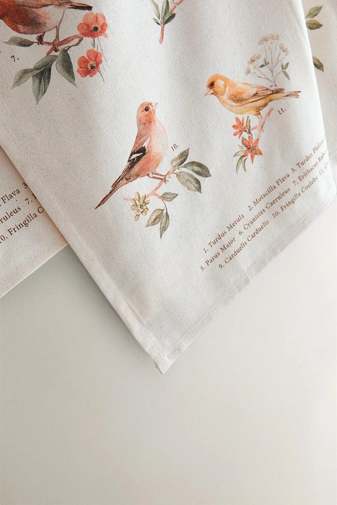 SET OF COTTON BIRD KITCHEN TOWELS (SET OF 2)