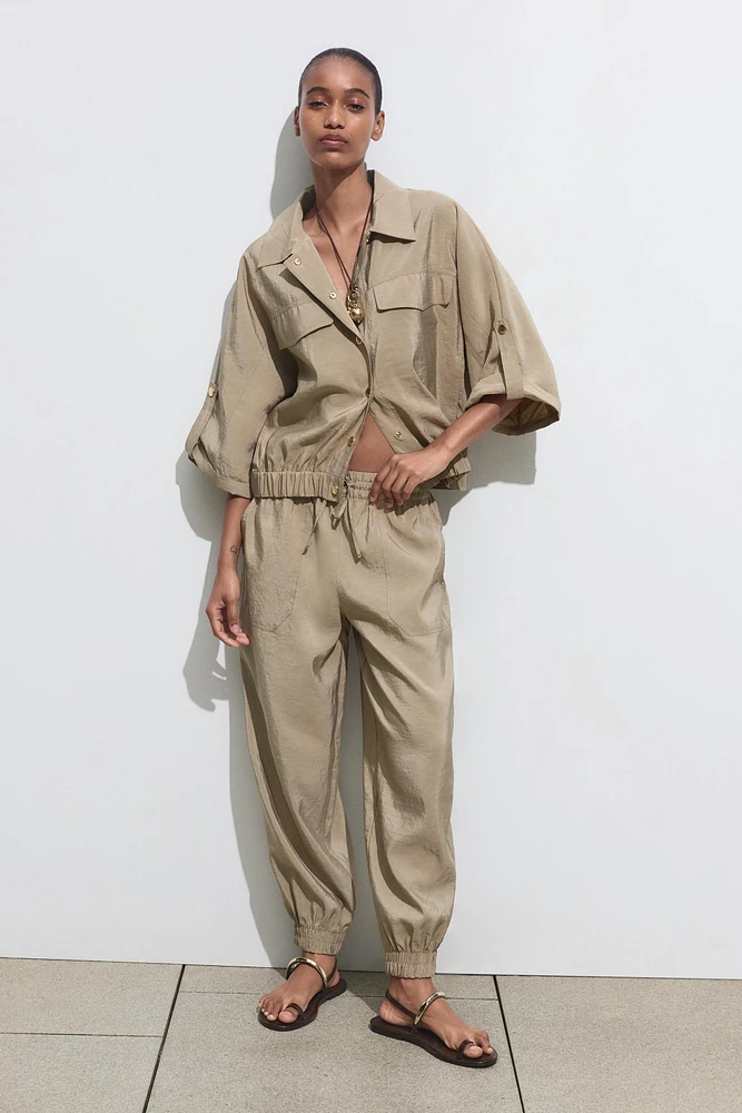 SHORT SLEEVE SAFARI SHIRT