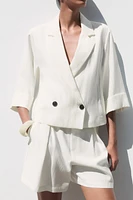 BLAZER COURTE CROISÉE