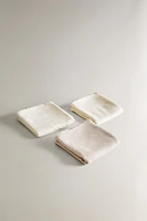MINI SERVIETTE DE BAIN ENFANT LUNE (LOT DE 3)
