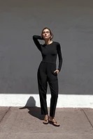 LONG SLEEVE POLYAMIDE BODYSUIT